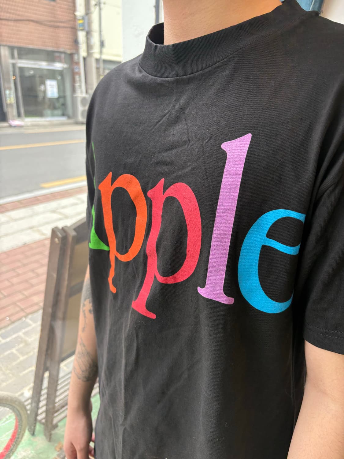 00s Apple 프로모 티셔츠 상품이미지2