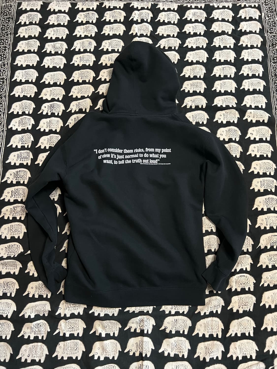 Fuct oval logo hoodie 퍽트 쉘터 오발 로고 후드티 상품이미지2