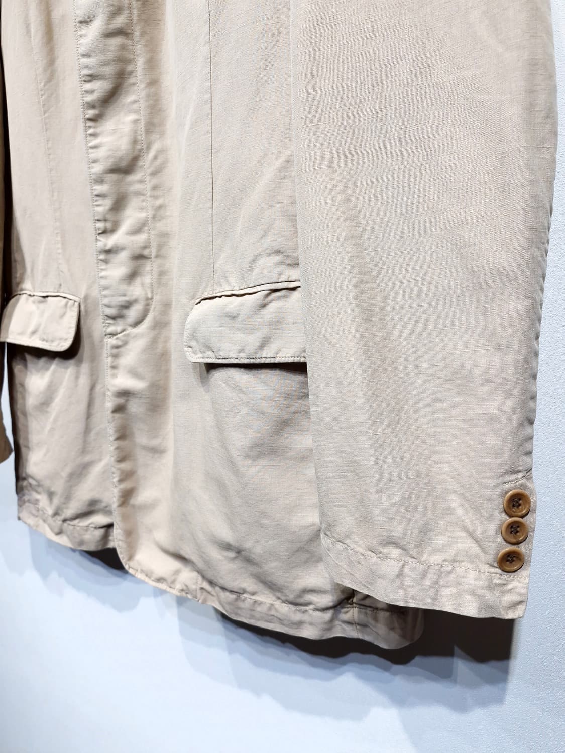 CP컴퍼니 린넨 코튼 혼방 블레이져 XL 상품이미지4