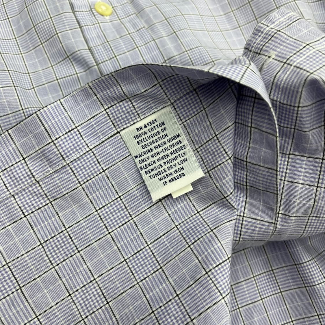 폴로 랄프로렌 연보라포니 연보라 체크 셔츠 M 상품이미지6