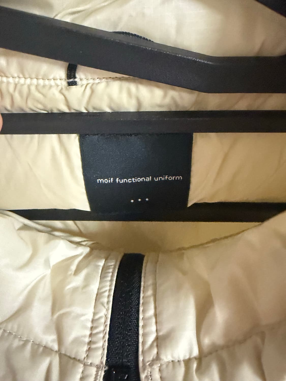 모이프 오버 트랙 인슐레이티드 하프집업 (3) 에크루 상품이미지3