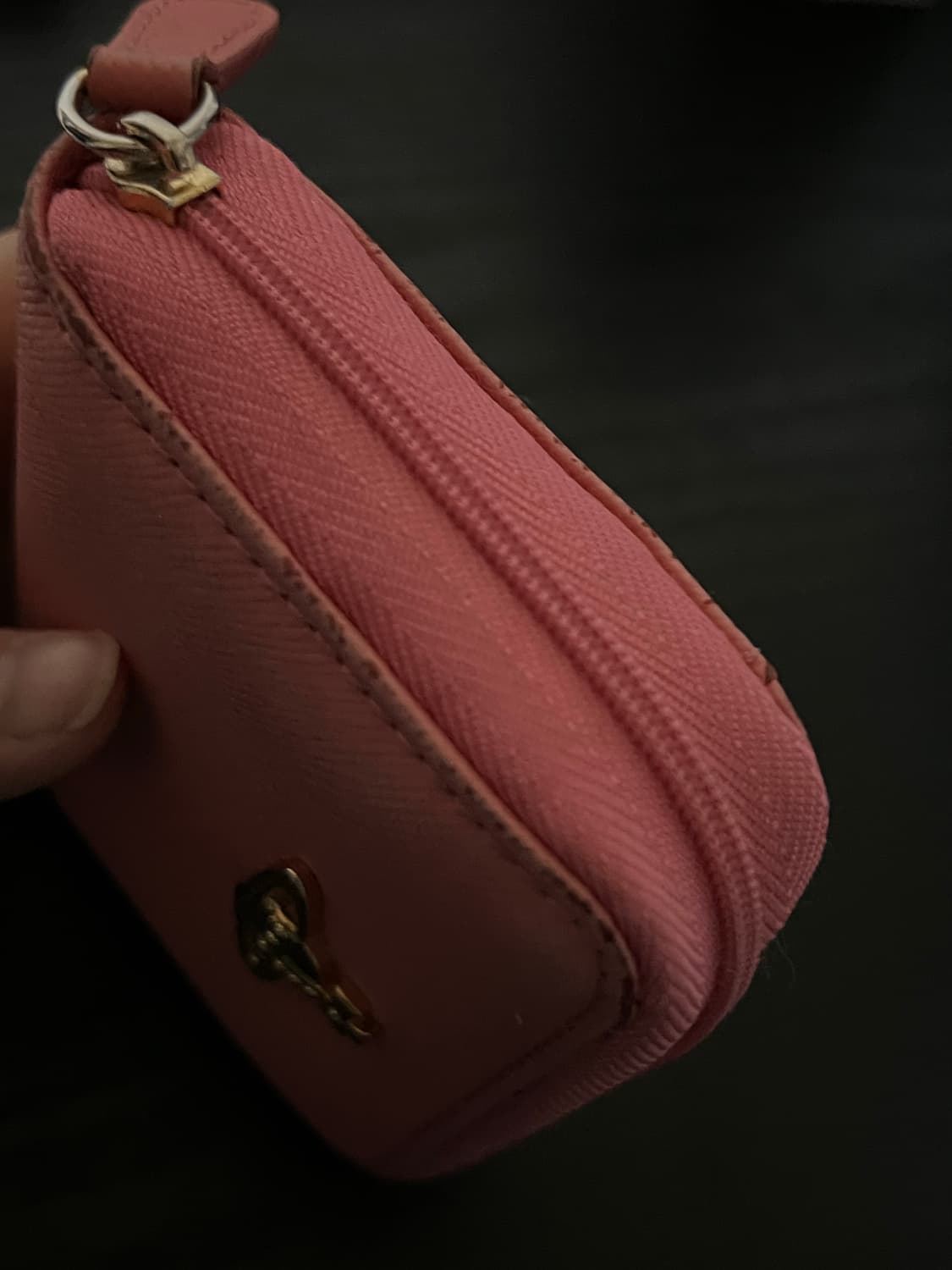 비비안 웨스트우드 코랄핑크 카드지갑  상품이미지3