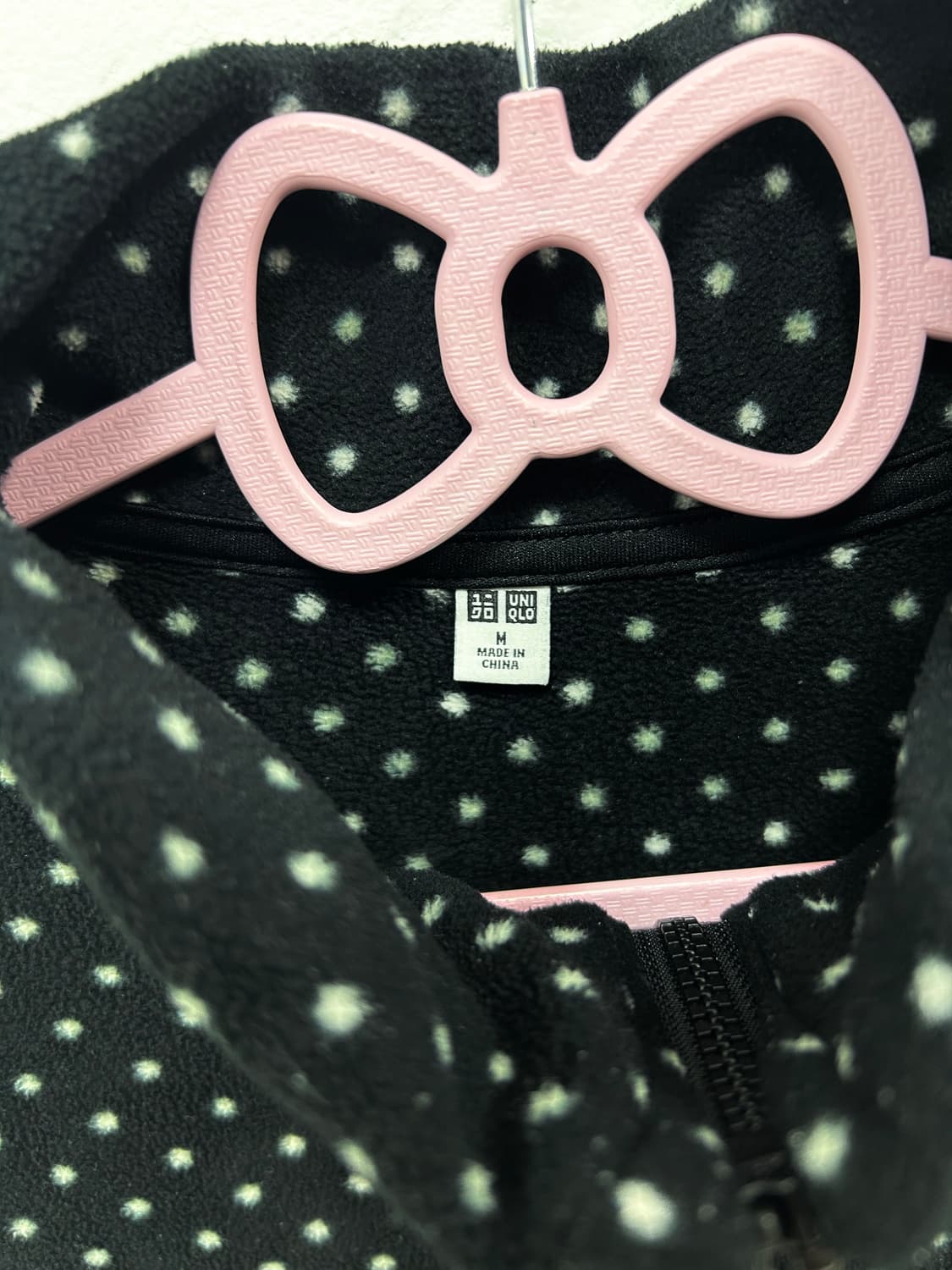 [UNIQLO] 유니클로 재팬 도트 러블리 후리스 집업 상품이미지6