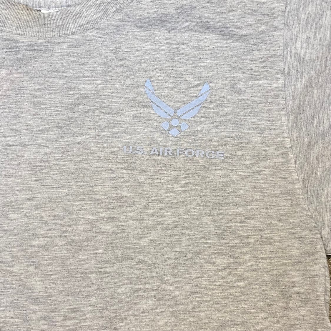 미국 빈티지 공군 밀리터리 아미 에어포스 반팔티 군복 티셔츠 S 상품이미지2