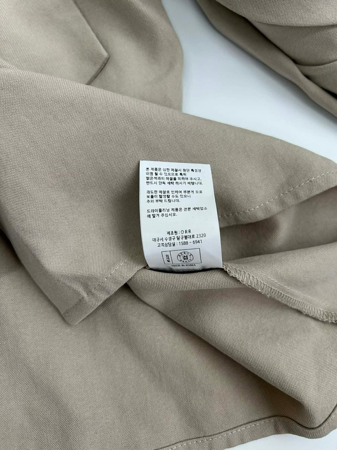 [S]ORR 오르 스카프 카라 타이 블라우스 상품이미지6