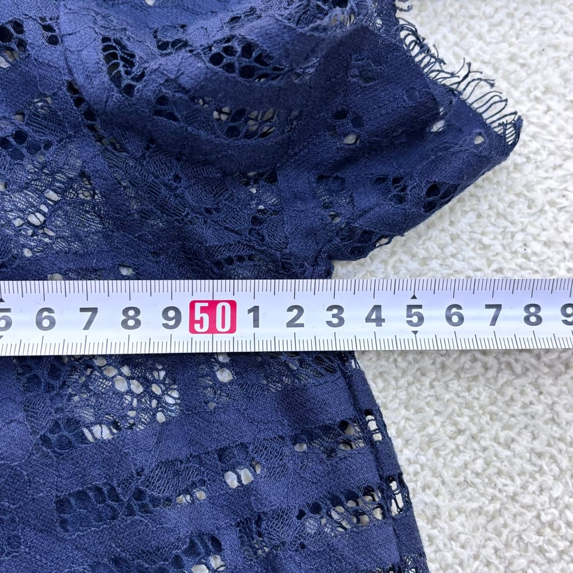 85 오즈세컨 레이스 디테일 반팔 티셔츠 0331E 상품이미지6