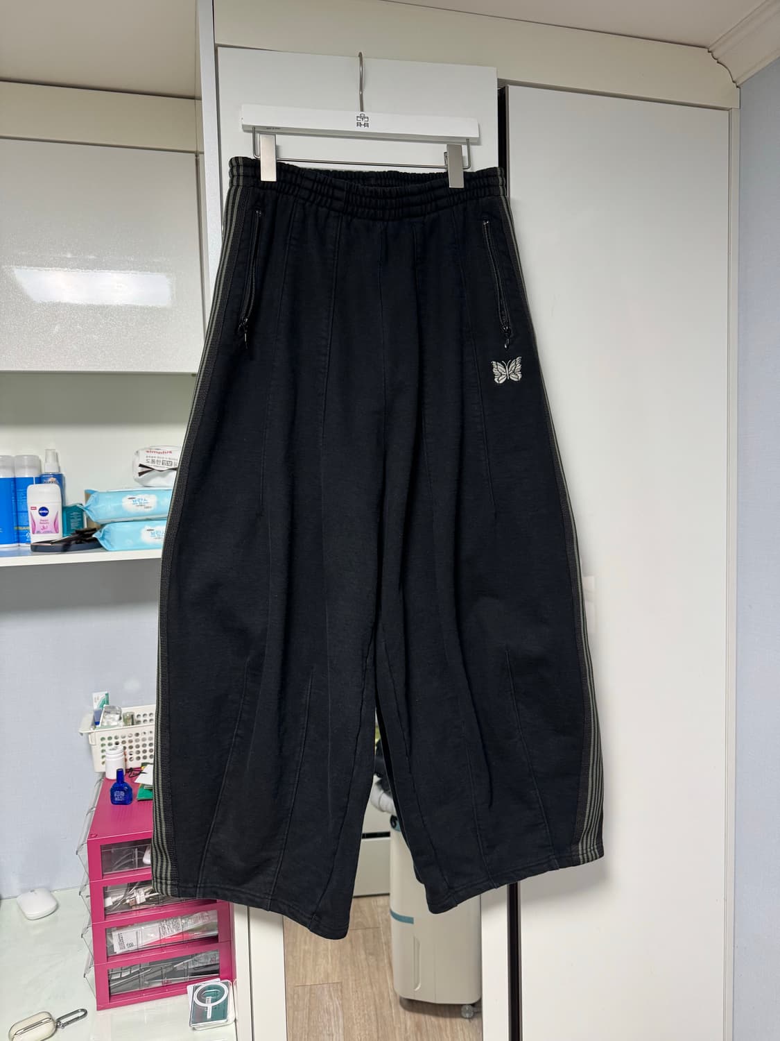 니들스 LHP 코튼 트랙팬츠 hd 블랙 상품이미지2