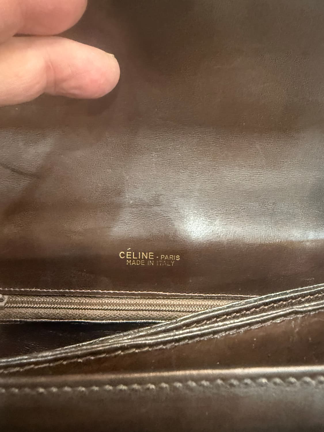 정품 셀린느 캔버스 크레시 숄더백 팝니다 상품이미지8