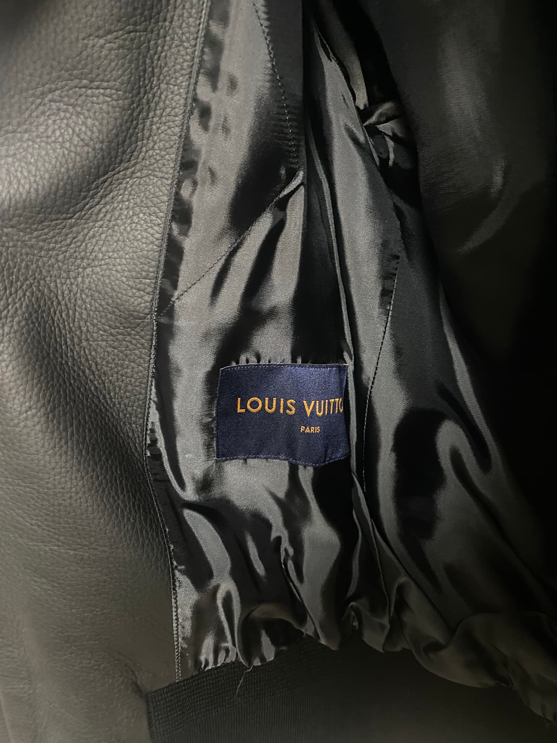 루이비통 사슴 가죽 자켓 무스탕 에비에이터 상품이미지5