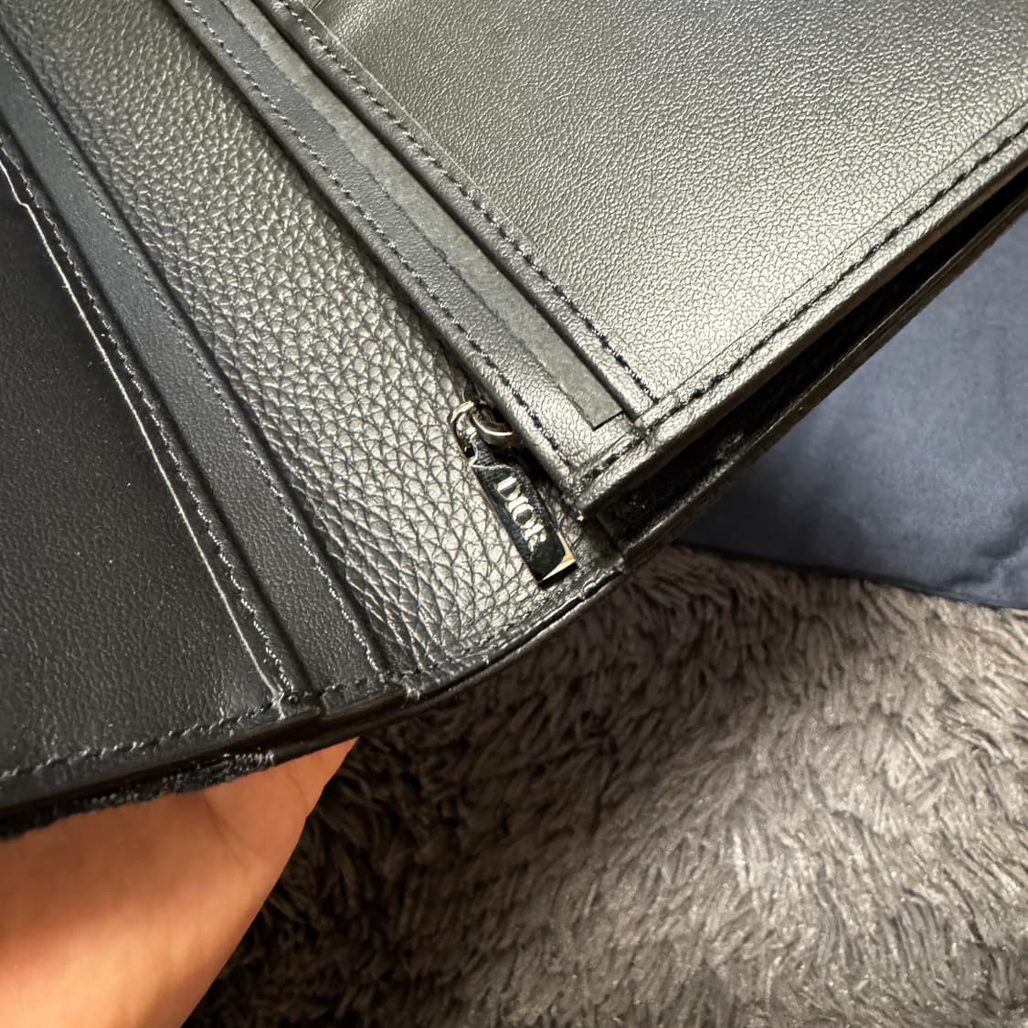 [정품 / 새상품급] 디올 오블리크 새들 장지갑 상품이미지3