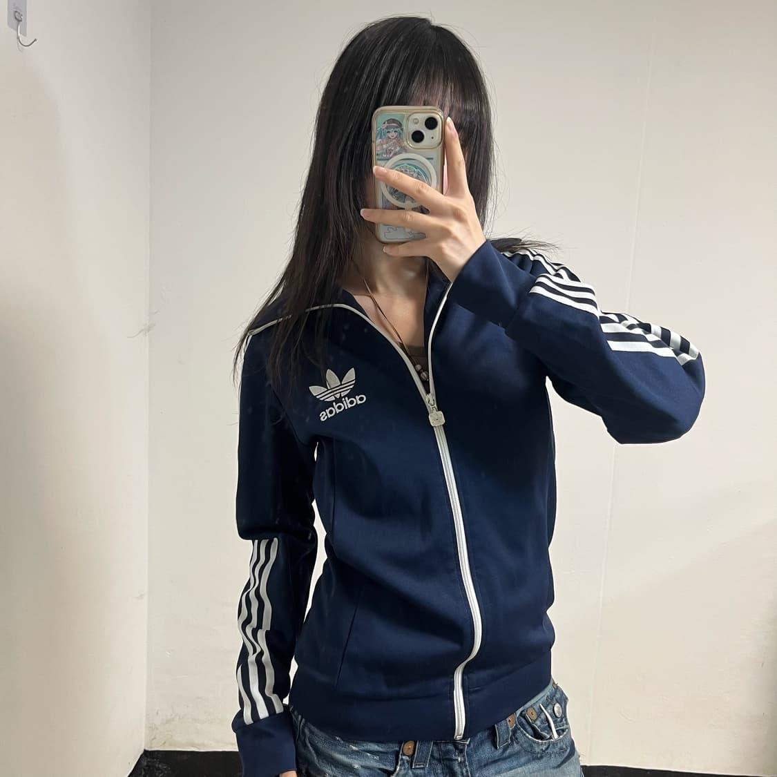 Adidas Navy Europa Track Jacket 상품이미지2
