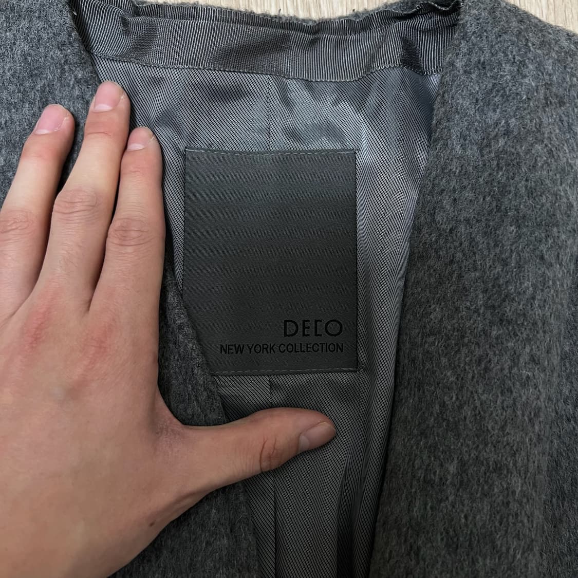 DECO 데코 여성 벨티드 싱글 코트 M/95  상품이미지4