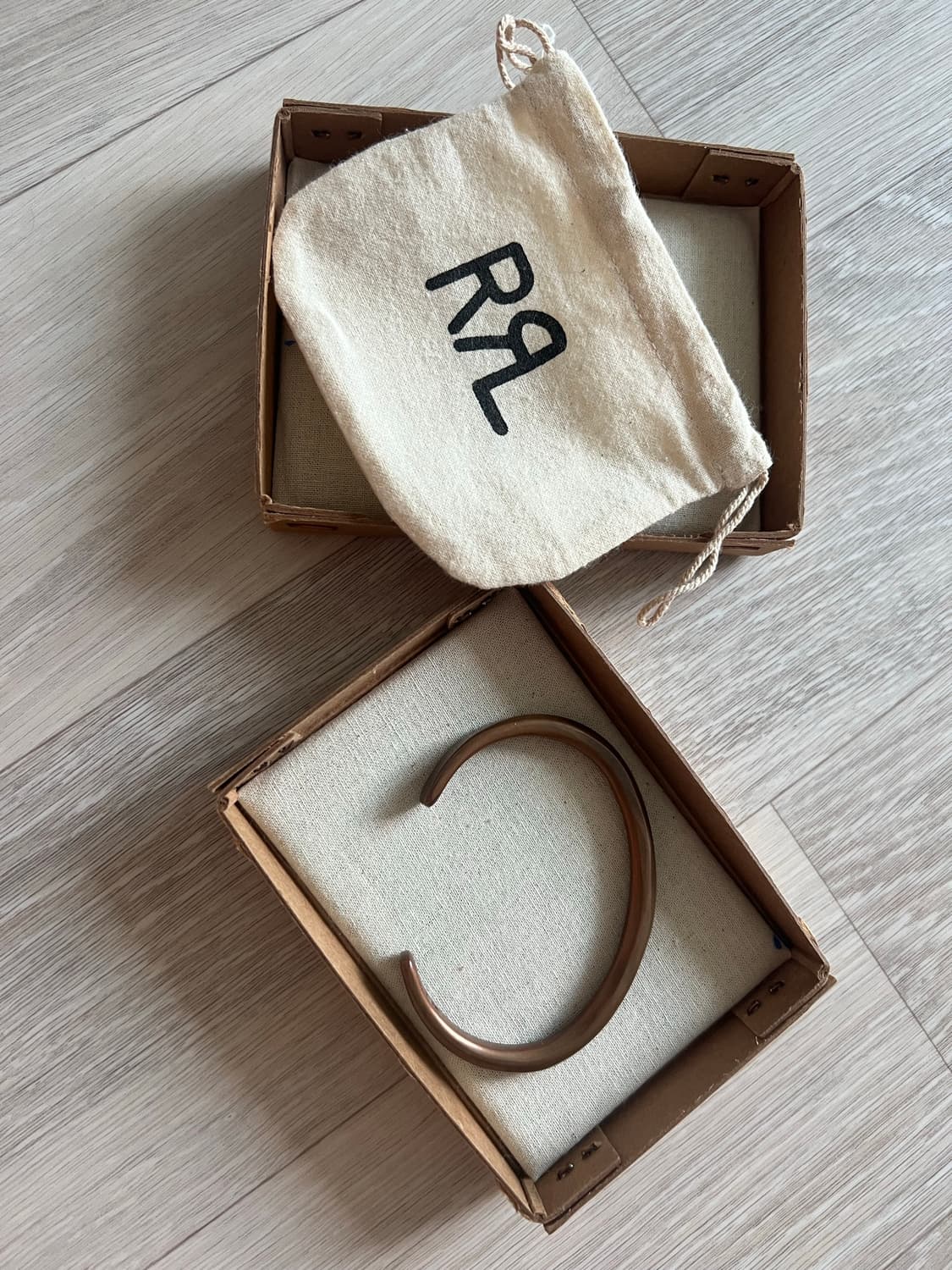 RRL cooper hammered bracelet  상품이미지2