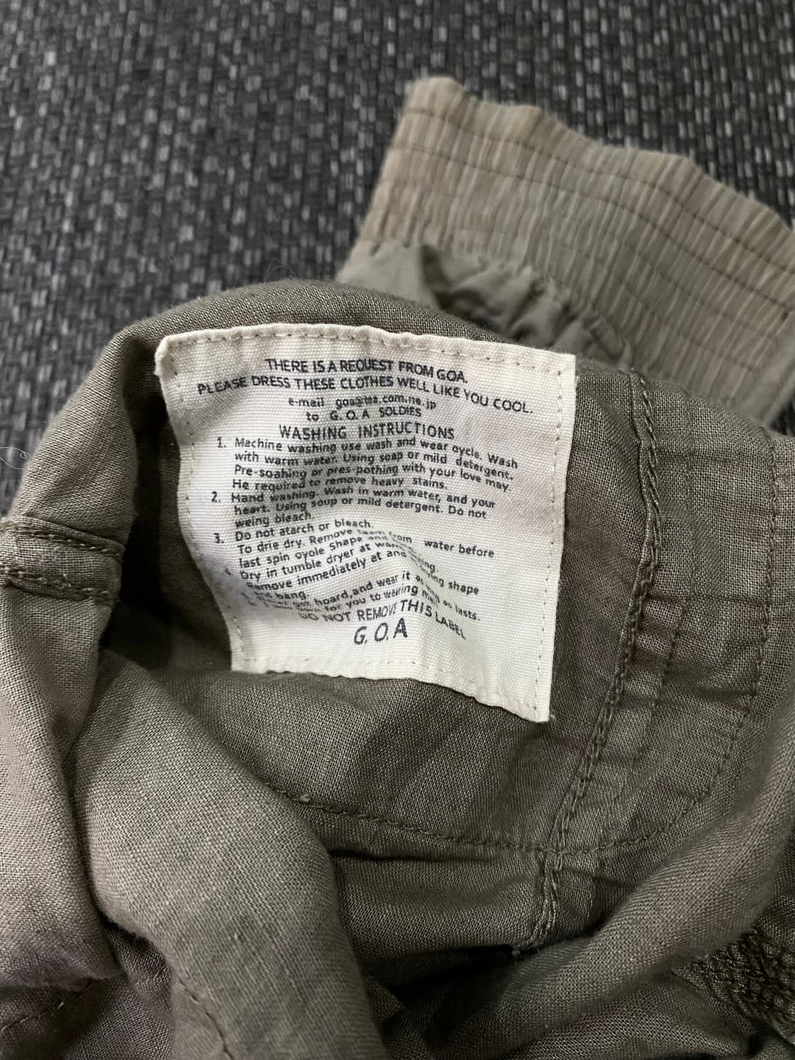 [G.O.A] 2000s Grunge Design 3/4 고아 상품이미지9