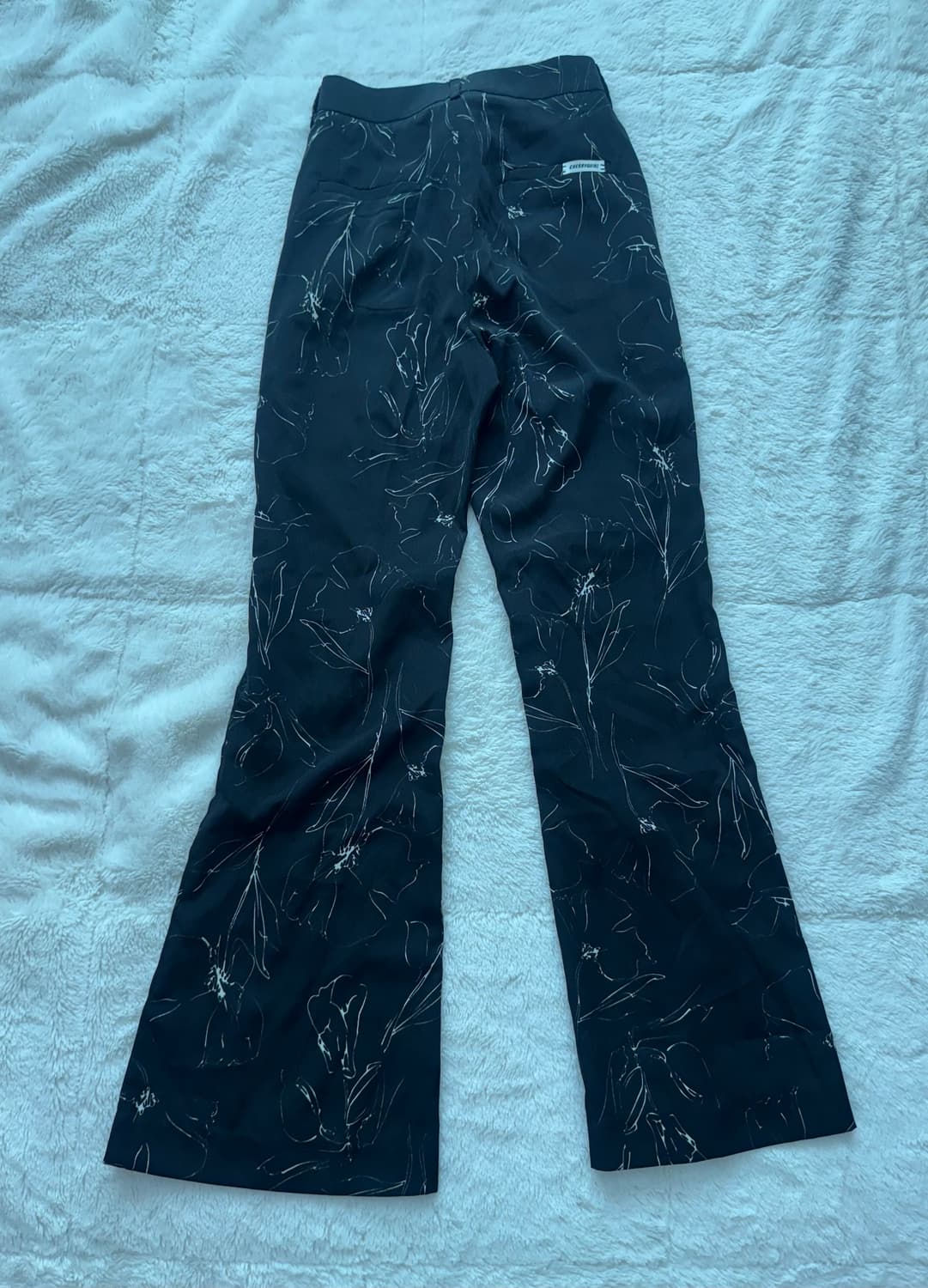 체리퀴리 플라워 랩 팬츠 2사이즈 상품이미지4