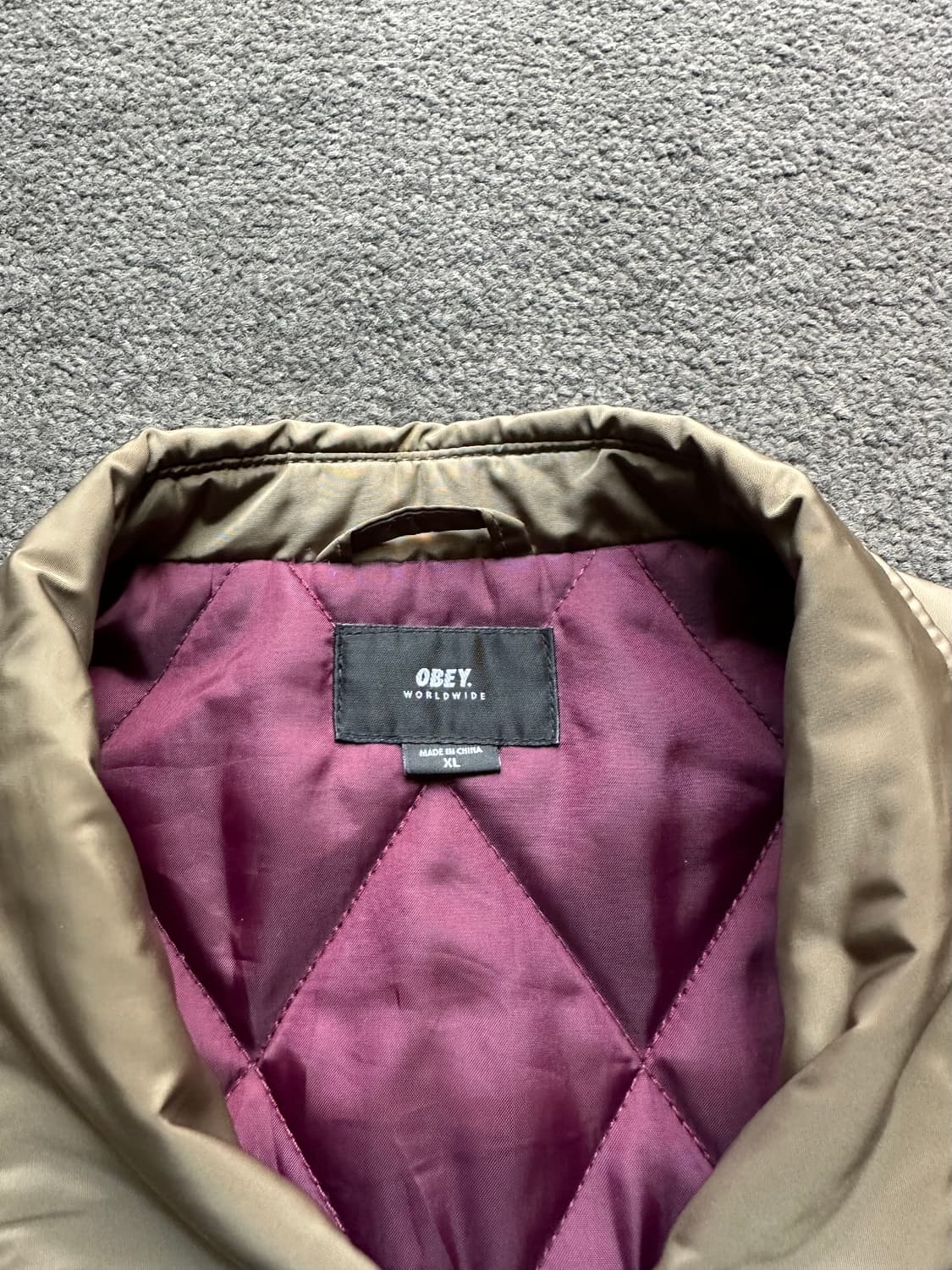 OBEY 코치 자켓 XL  상품이미지4