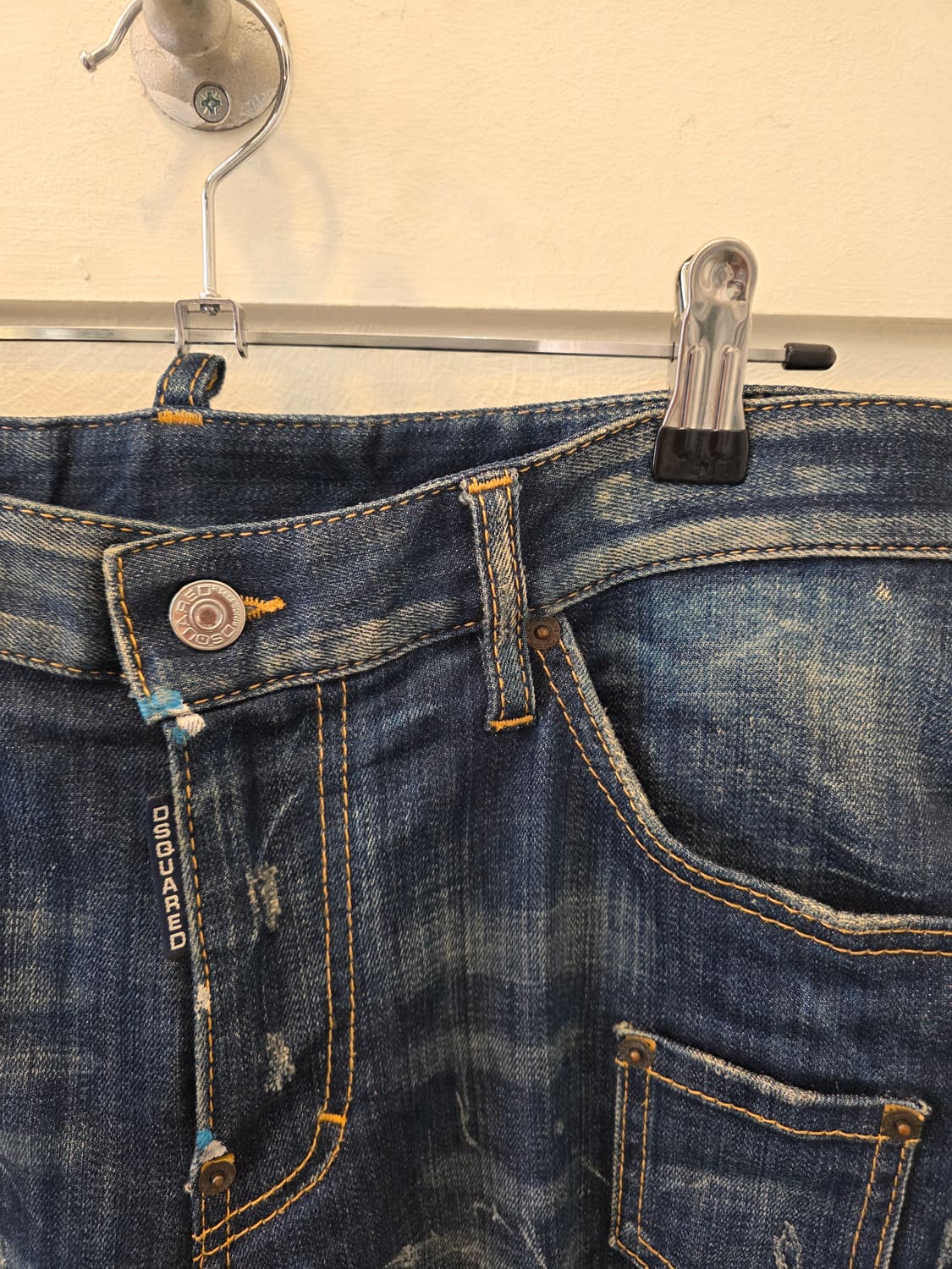 DSQUARED2 디스퀘어드 데님 미니포켓 청바지 44 상품이미지1