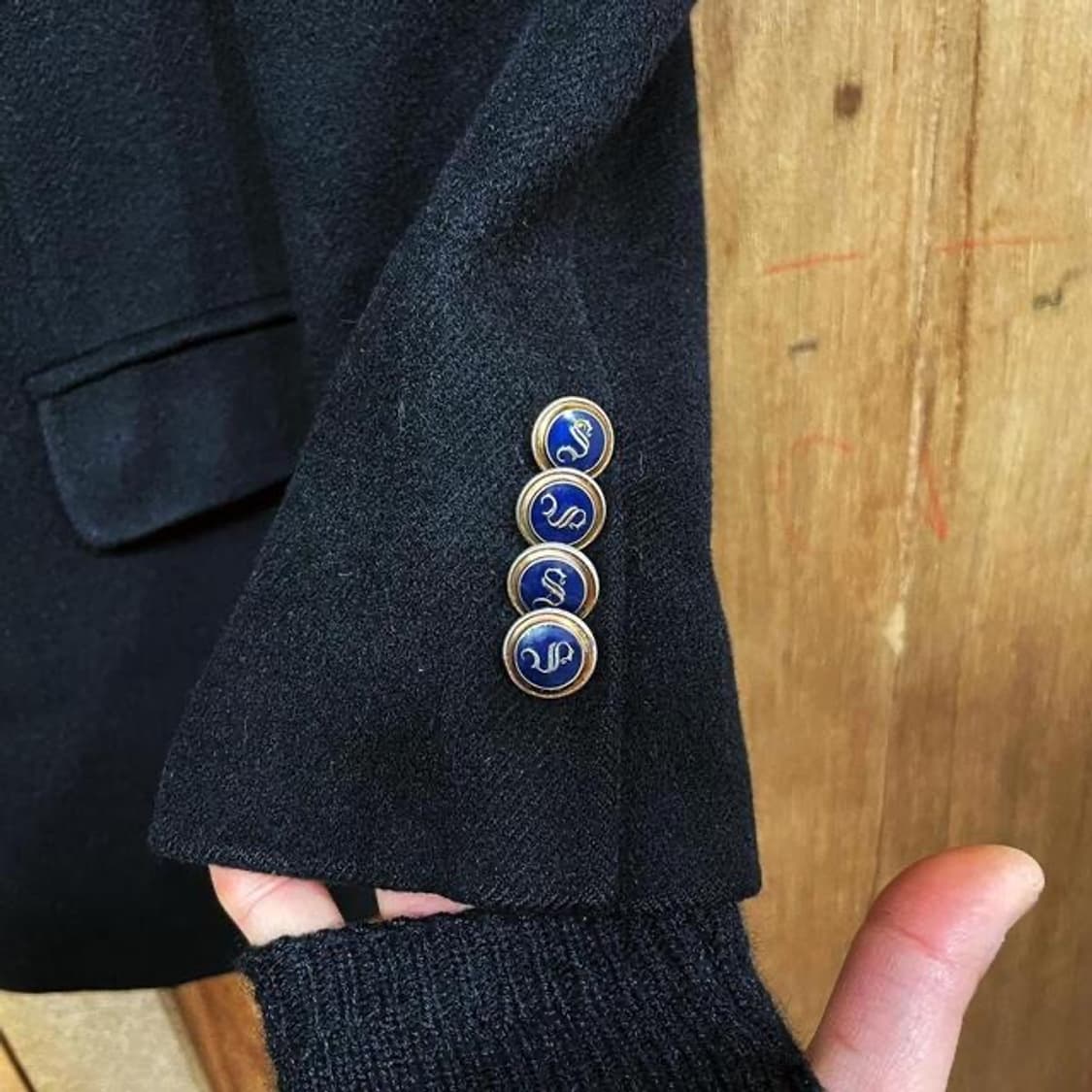 랄프로렌 카멜헤어 블레이저 자켓 (L) 상품이미지4