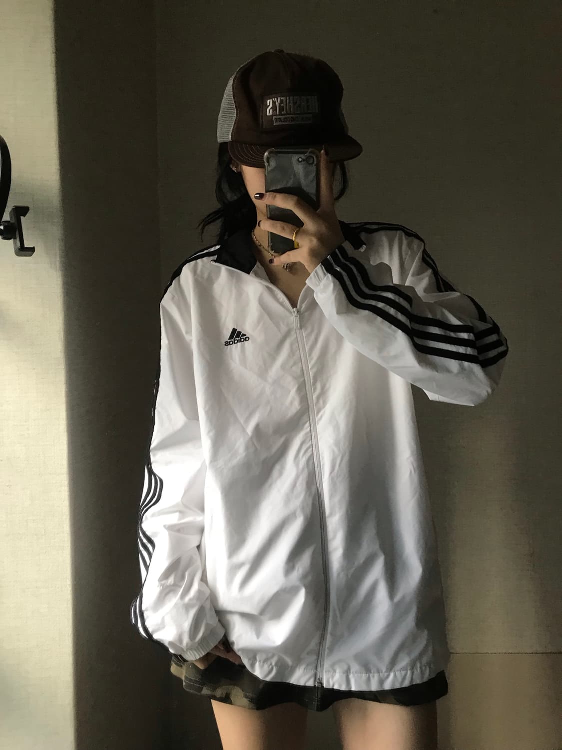 아디다스 흰검 바람막이 상품이미지5