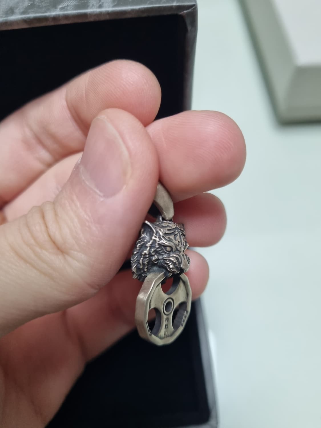 흑야 호랑이 목걸이 펜던트 상품이미지3