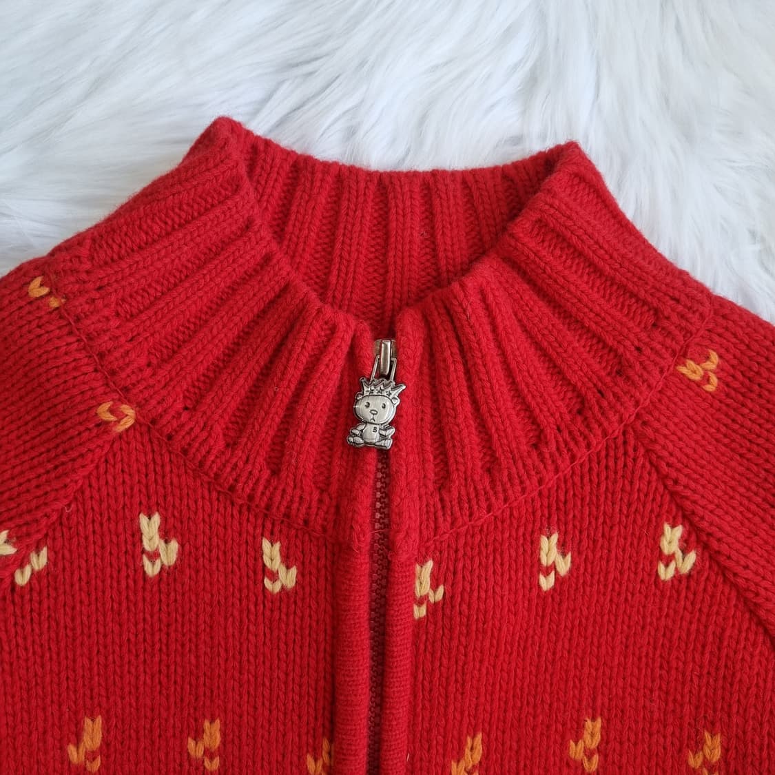 Shamines 샤미네스 울 니트 집업 가디건 1853 상품이미지8