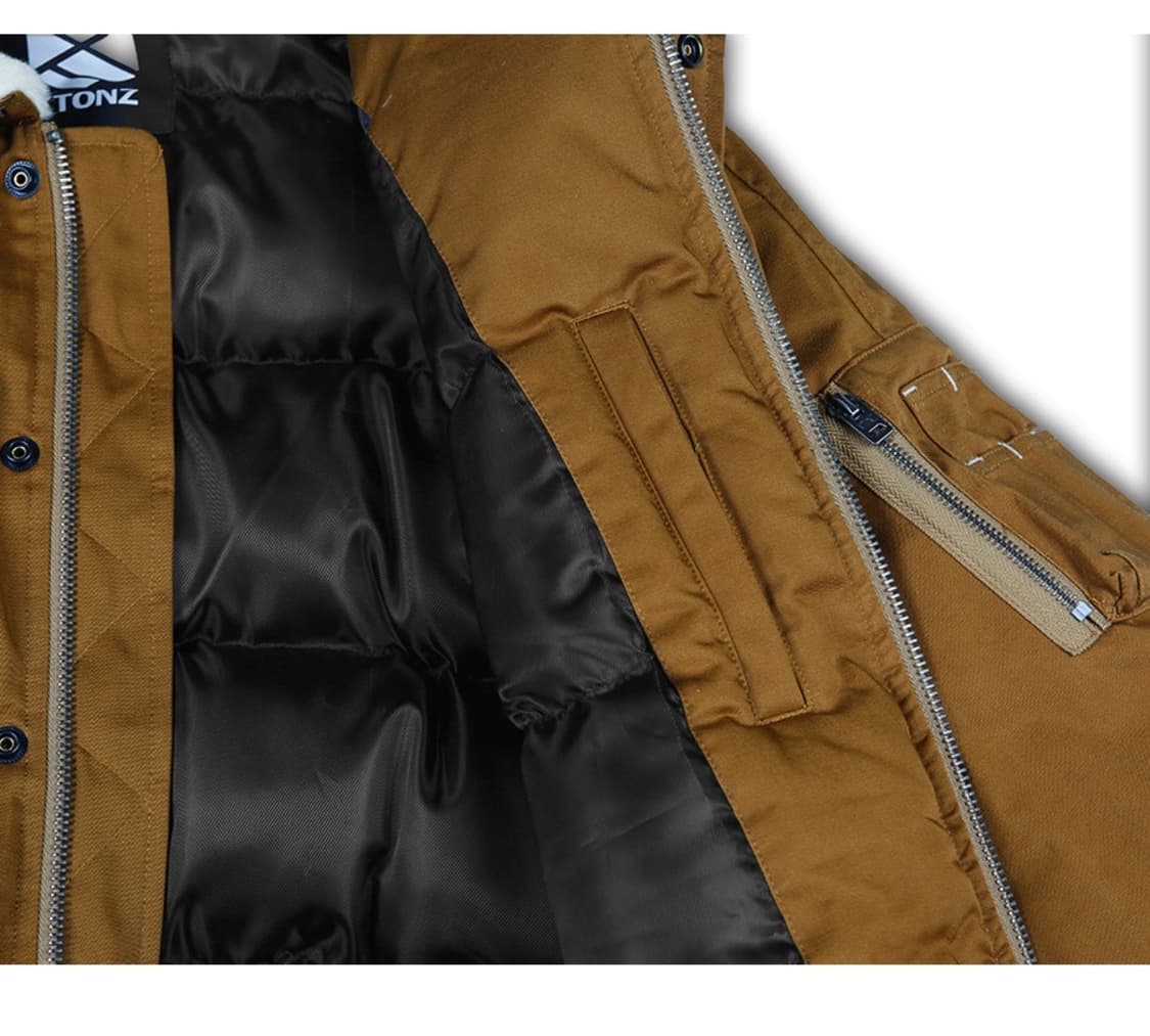 엑스톤즈 쉐르파 자켓 브라운 상품이미지2