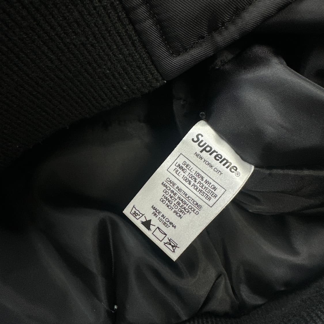 SUPREME 20AW Contrast 슈프림 바시티 자켓 상품이미지7