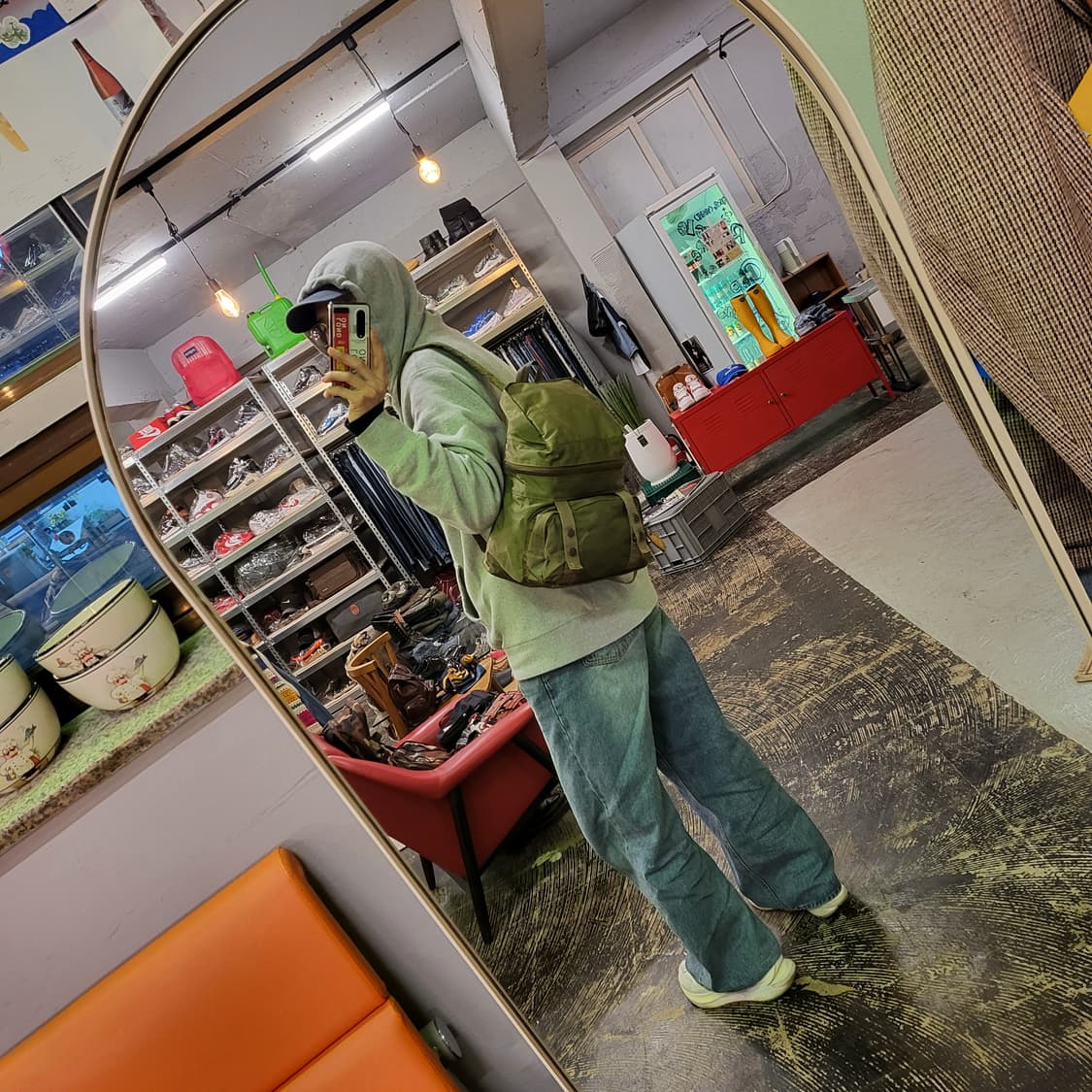 빈티지 미니 백팩 상품이미지10