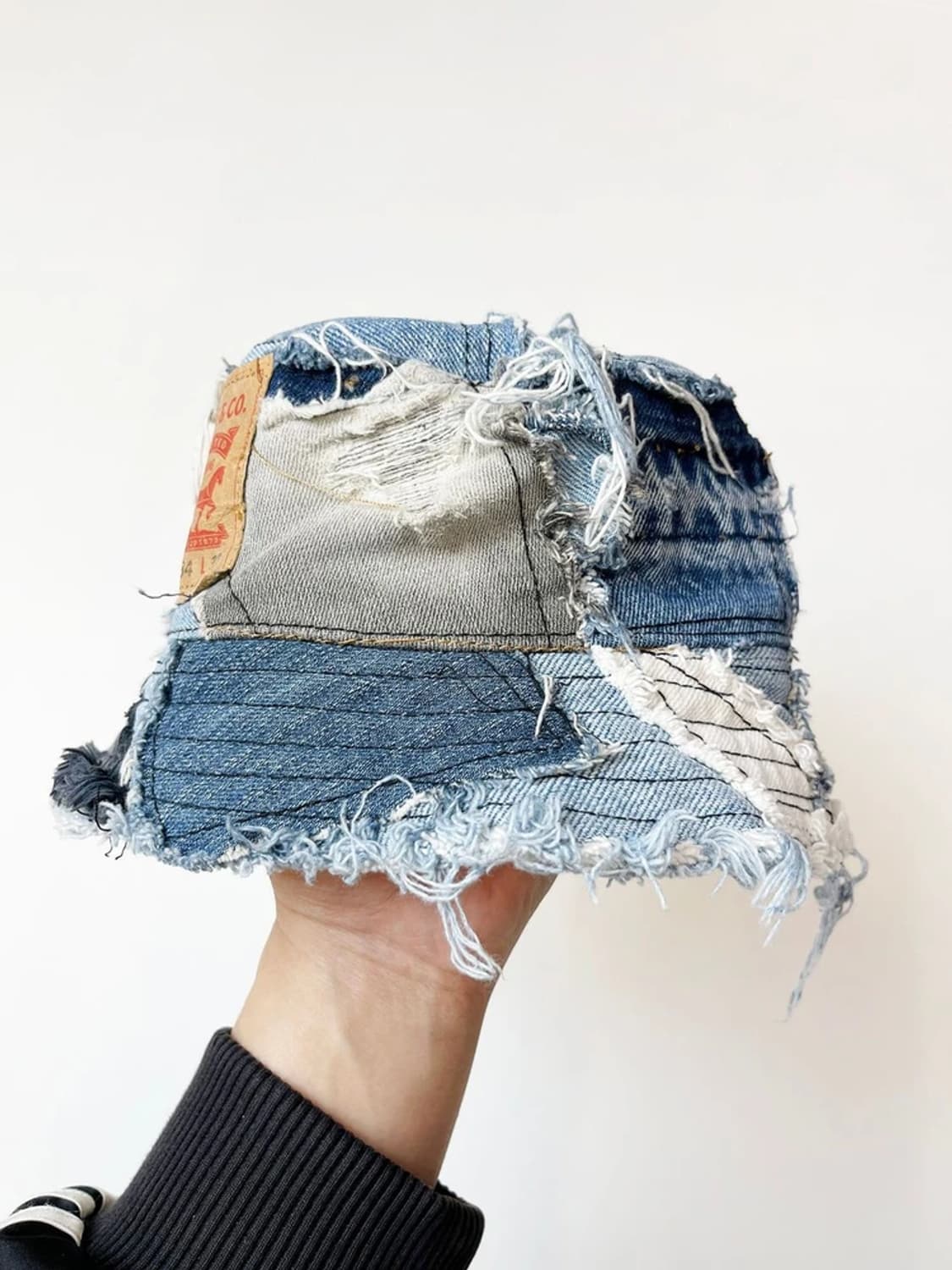 리바이스 리메이크 데님 멀티 버킷 햇 A1442 상품이미지3