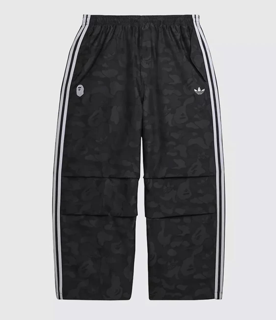 사이즈교환) 아디다스 베이프 자카드 팬츠 블랙  상품이미지1