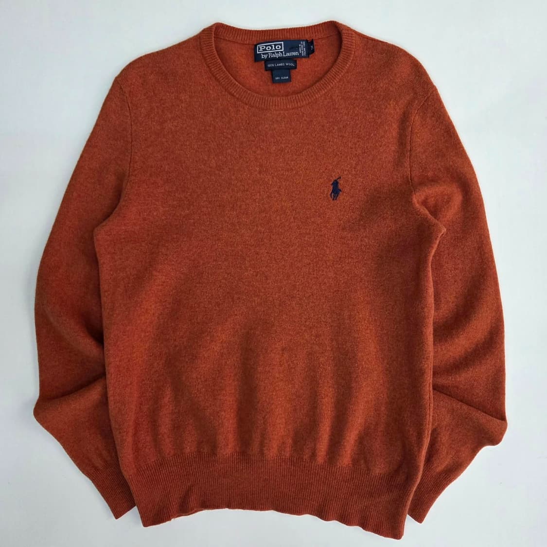 폴로 랄프로렌 램스울 크루넥 니트 스웨터(M) 상품이미지5