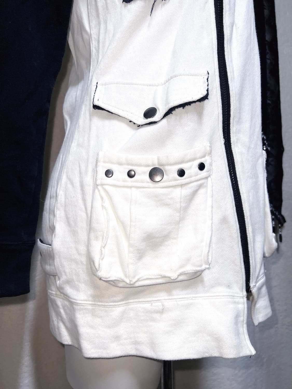 섹스팟리벤지 고스펑크 스컬 y2k 그런지 후드집업 자켓 emo 서브컬쳐 상품이미지9