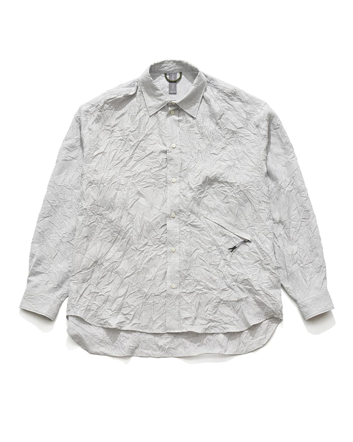 [L]언어펙티드 DADDY SHIRT WHITE MULTI STRIPE 상품이미지1