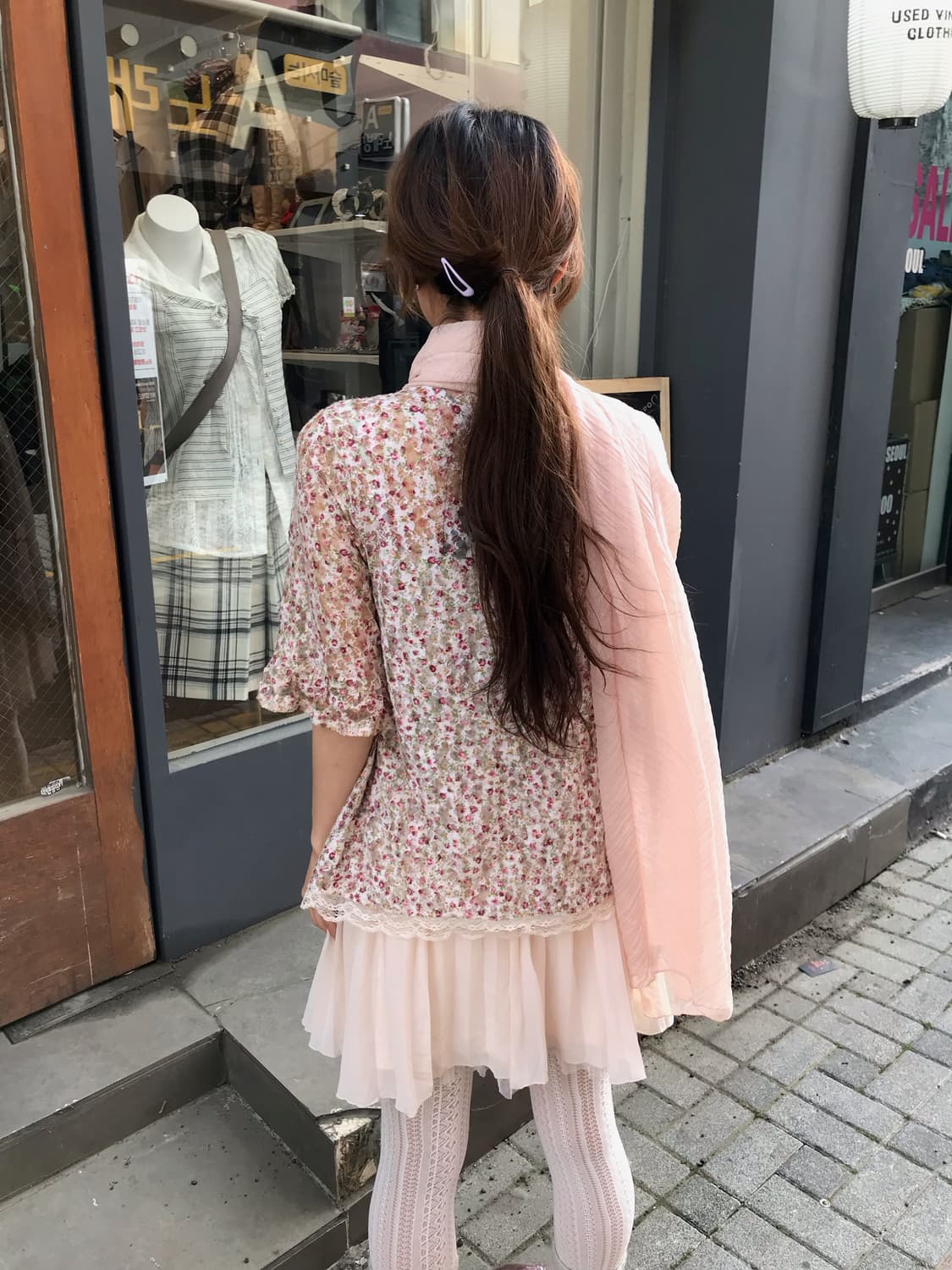 𖤐여리 온나 플라워 레이스 코디 set𖤐 상품이미지4