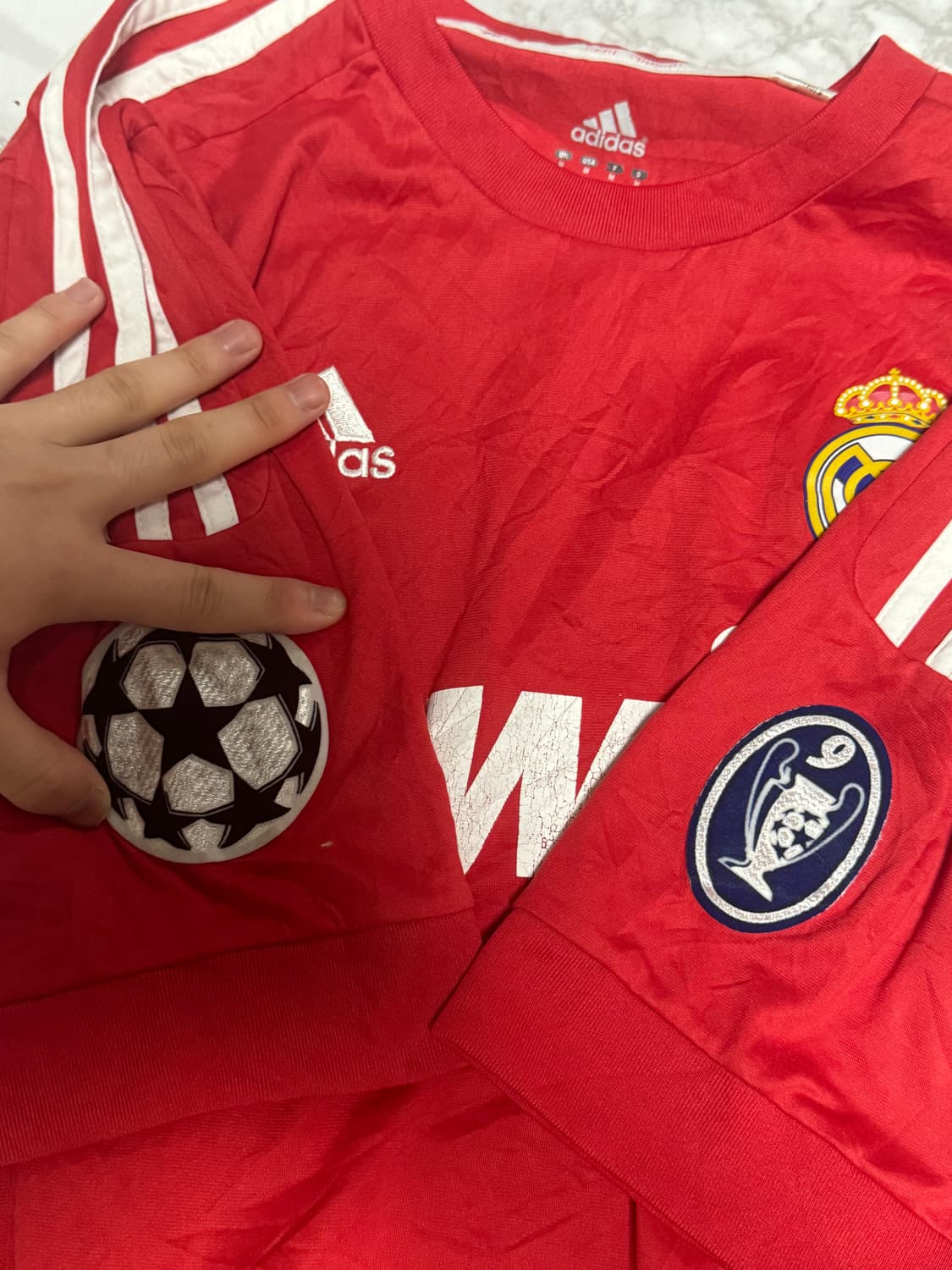 11-12 레알 마드리드 써드 No.8 카카 아디다스 유니폼 반팔 상품이미지3