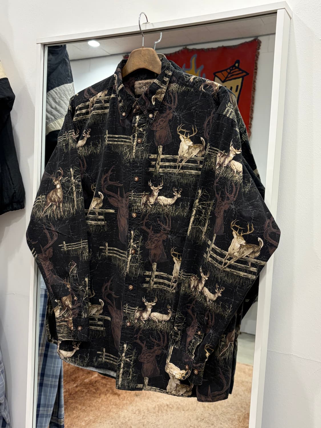 00s Woods&Water 빈티지 헌팅 셔츠 상품이미지1