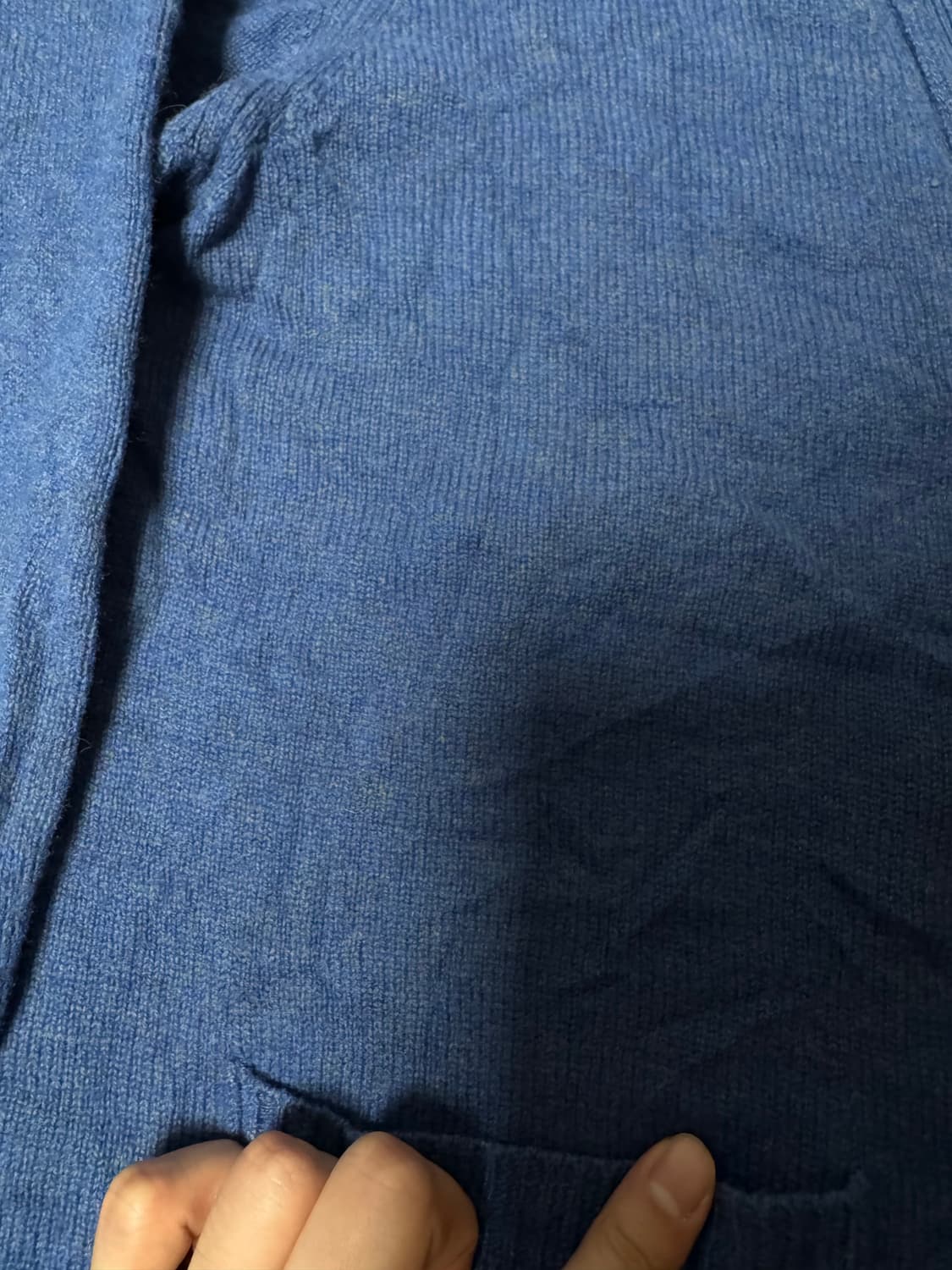 00s 엘엘빈 램스울 우드버튼 가디건 상품이미지3