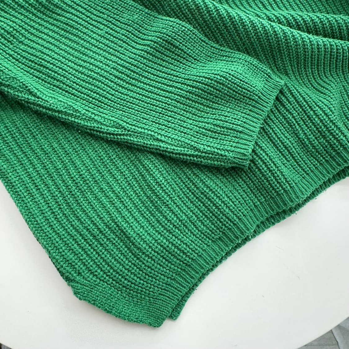 초록 긴팔 니트 프리 상품이미지5