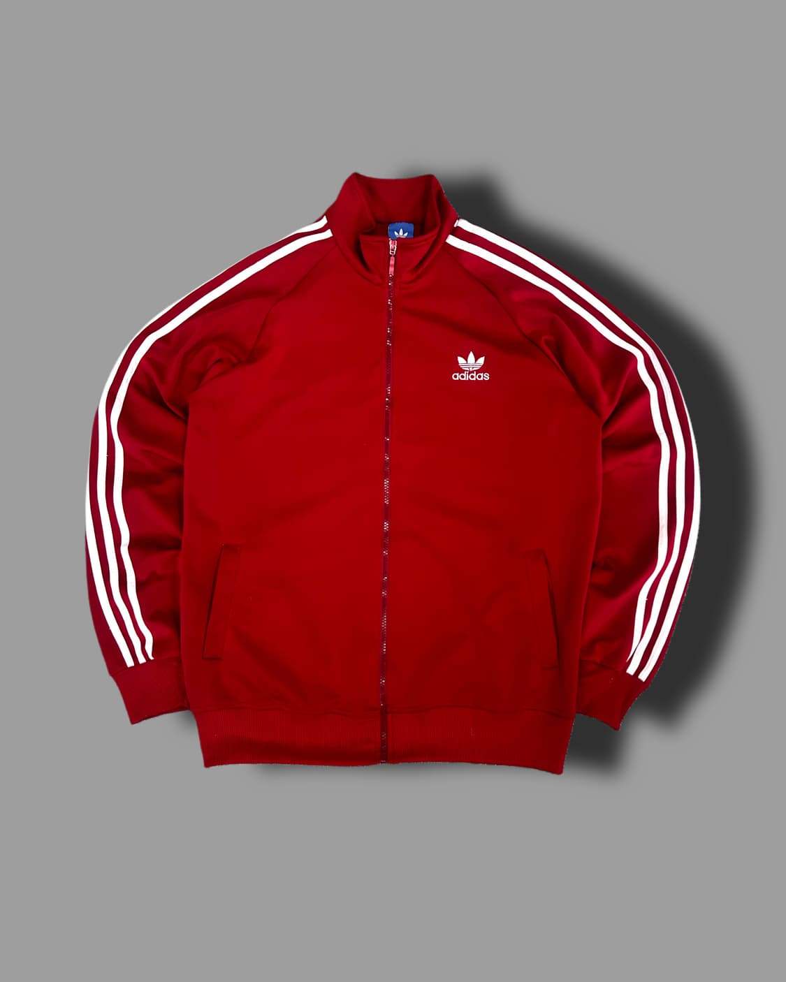 아디다스 파이어버드 버건디 레드 트랙탑 져지 2XL 상품이미지4