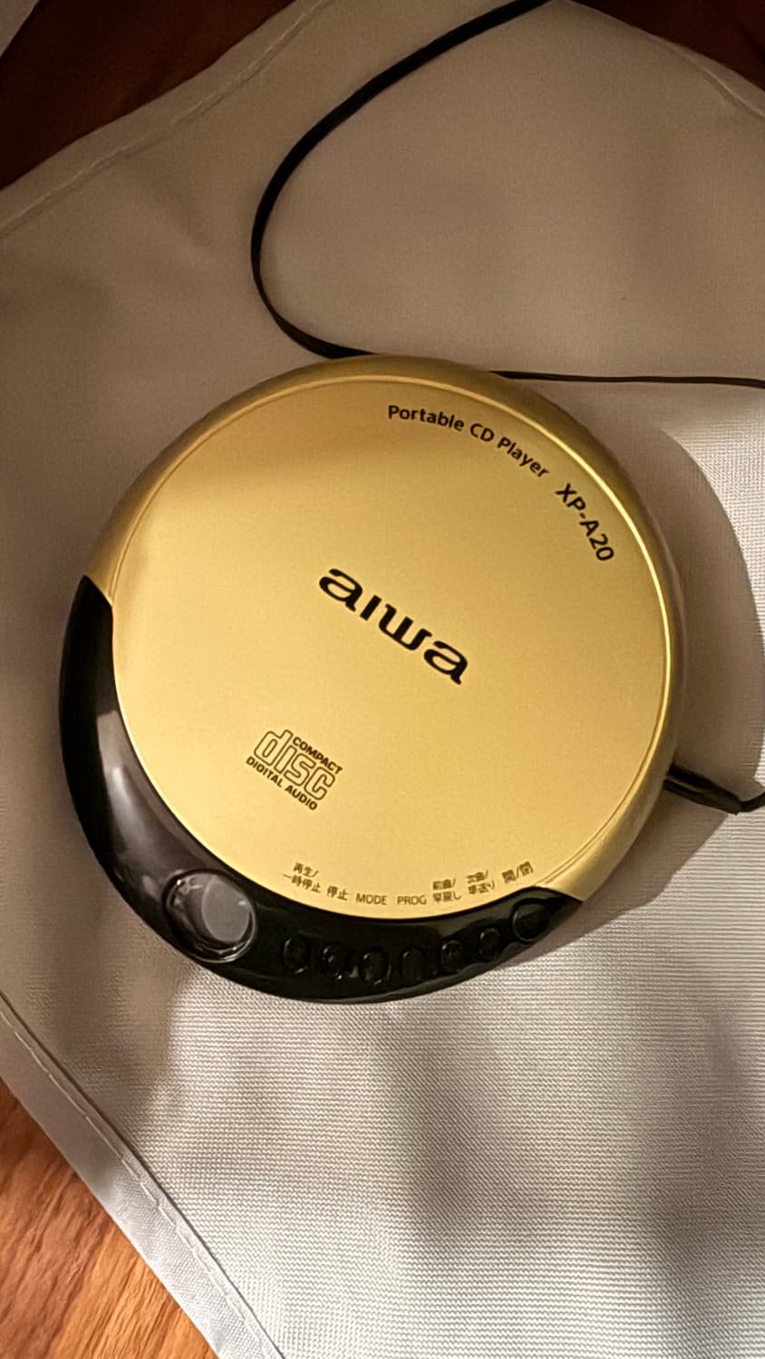 aiwa 아이와 포터블 cd플레이어 XP-A20 상품이미지2