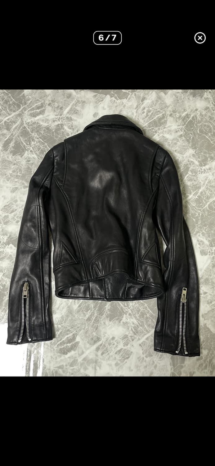 leather rider jacket 상품이미지6