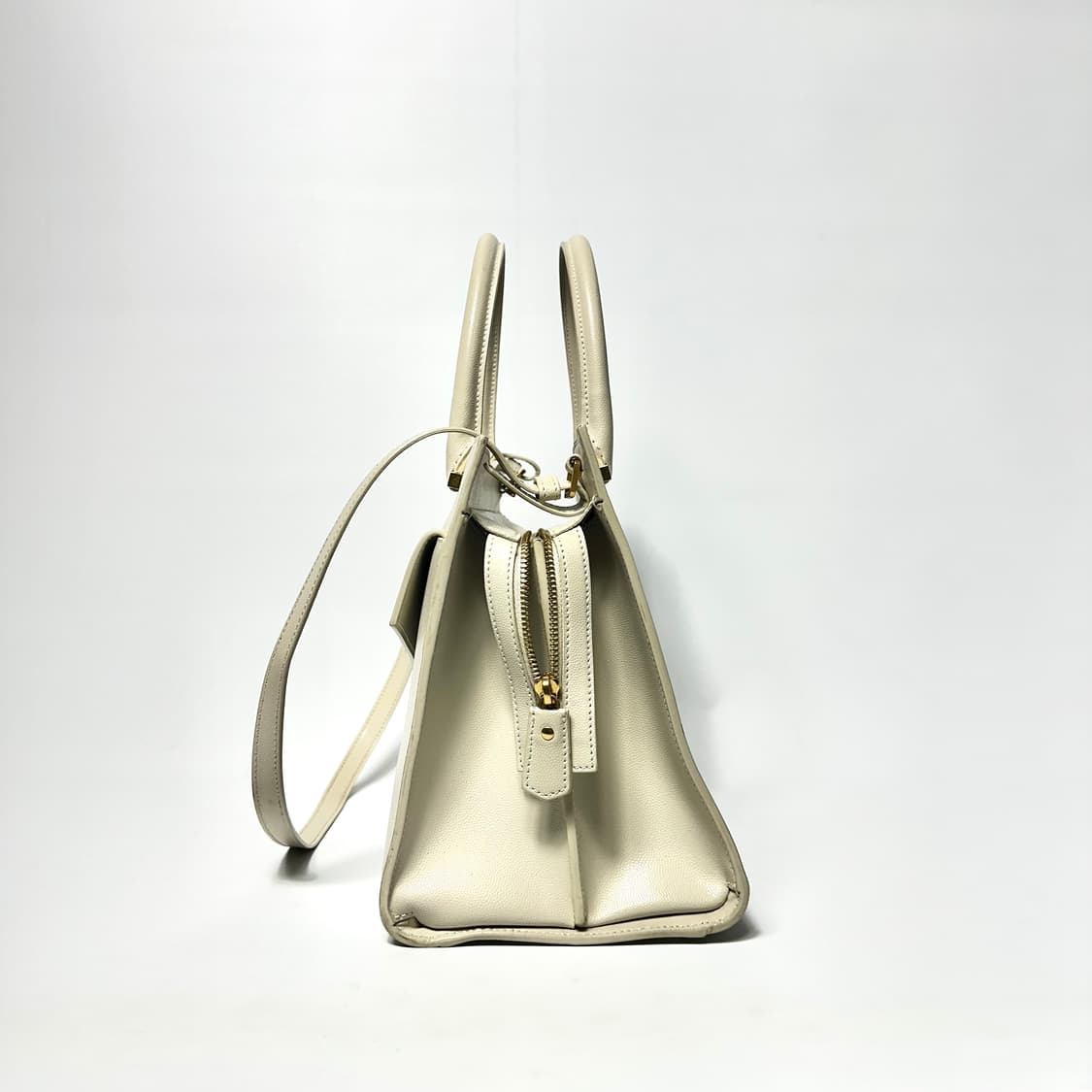 [M] 생로랑 업타운 토트백 미디움 금장  상품이미지3