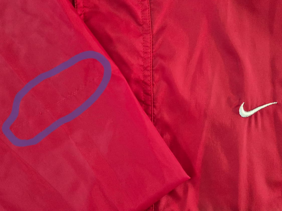 90s Nike Packable Windbreaker MADE U.S.A 상품이미지10