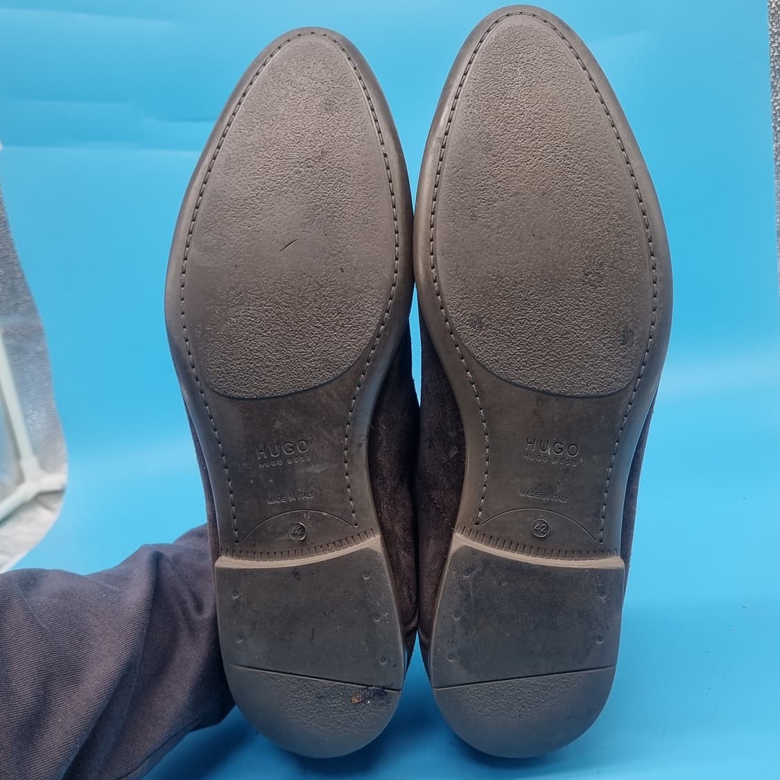 h 휴고보스 스웨이드 남성구두42 270 상품이미지3
