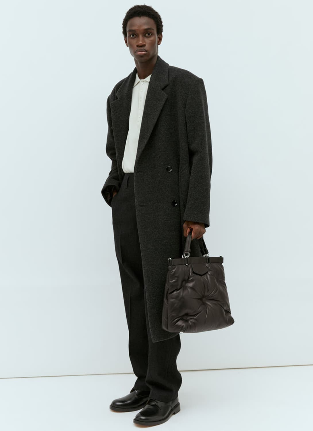 르메르 23FW 맥시 DB 코트 펭귄 46 상품이미지5