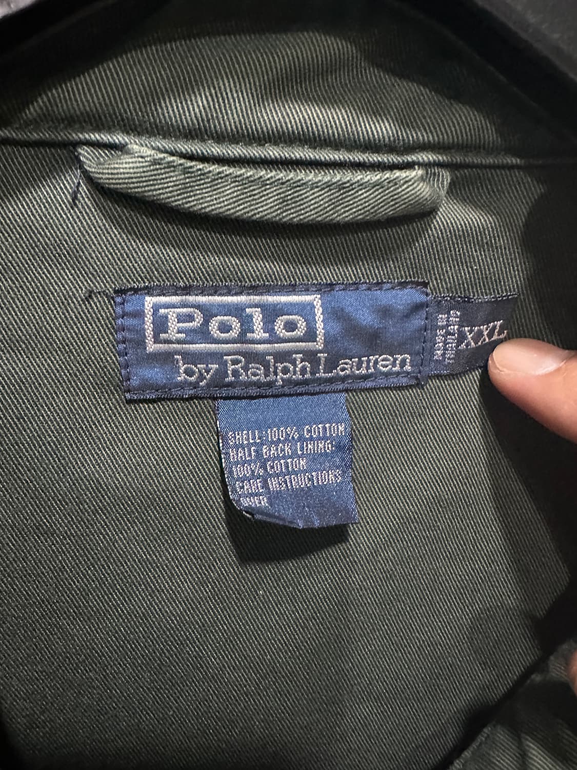 폴로 스윙톱자켓 딥그린 XXL 상품이미지3