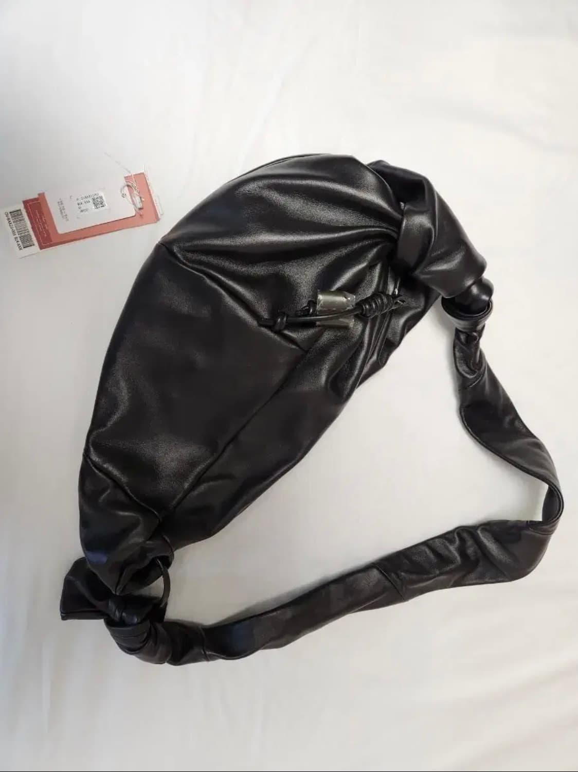 아카이브앱크 터번백 램스킨 블랙 양가죽 르메르 크로와상백 맛 범백 가방 상품이미지2