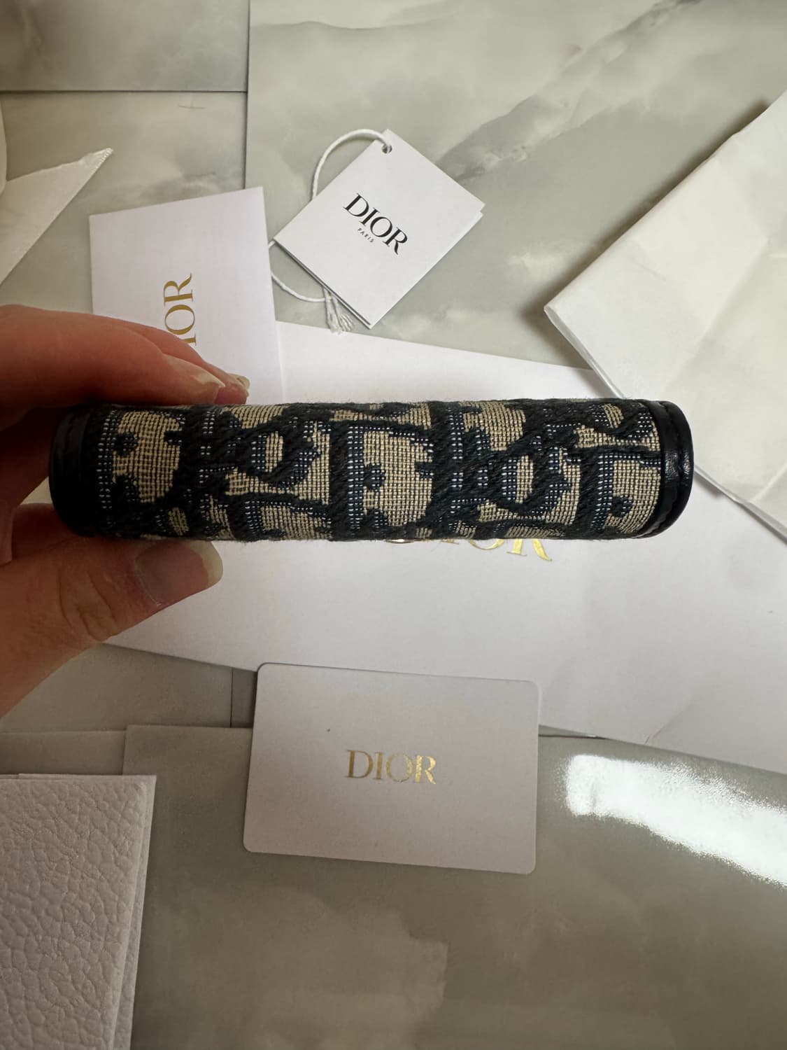 디올 몽테인 반지갑 롯데백화점 구매 상품이미지7