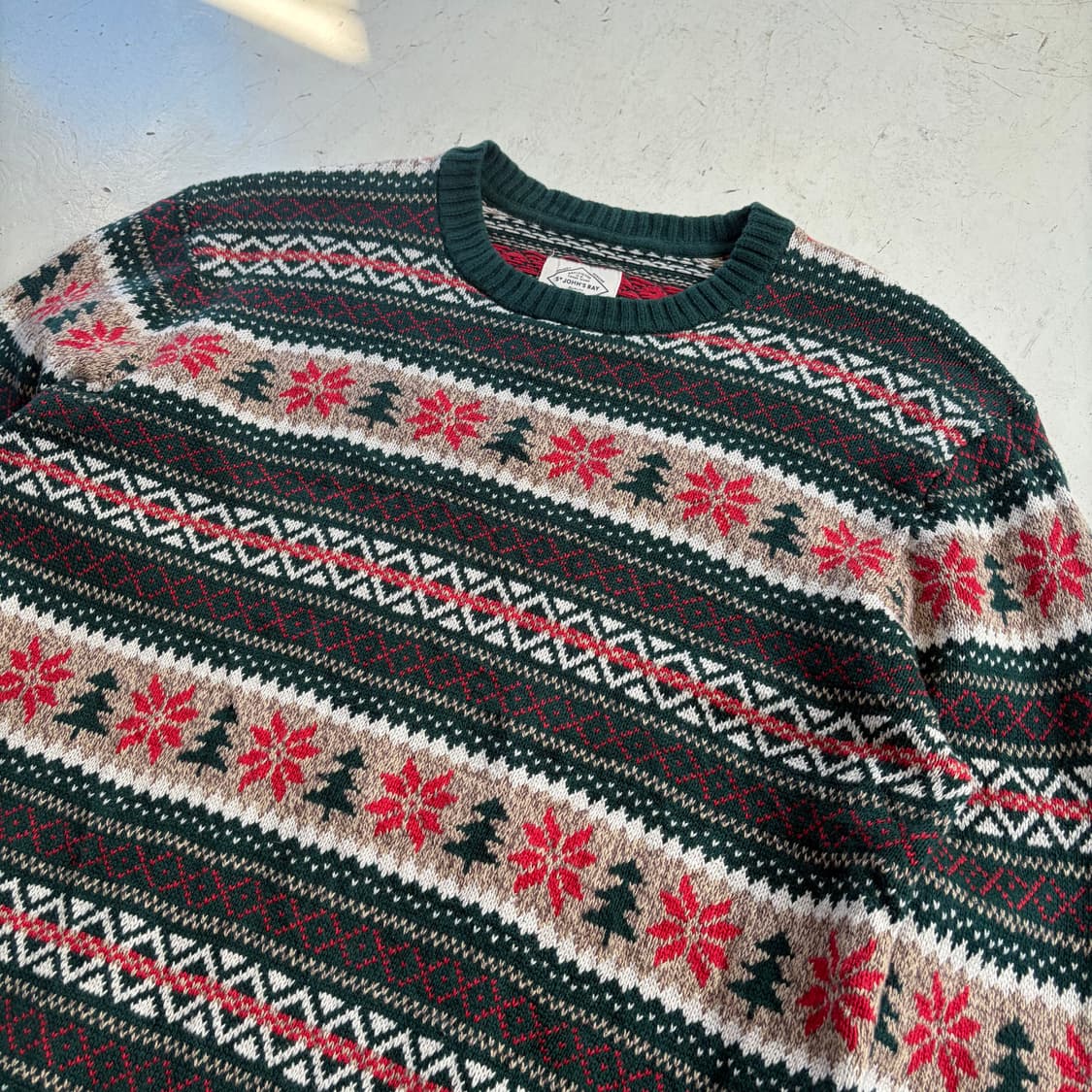 ST JOHNs BAY 빈티지 스웨터 니트 L 상품이미지4