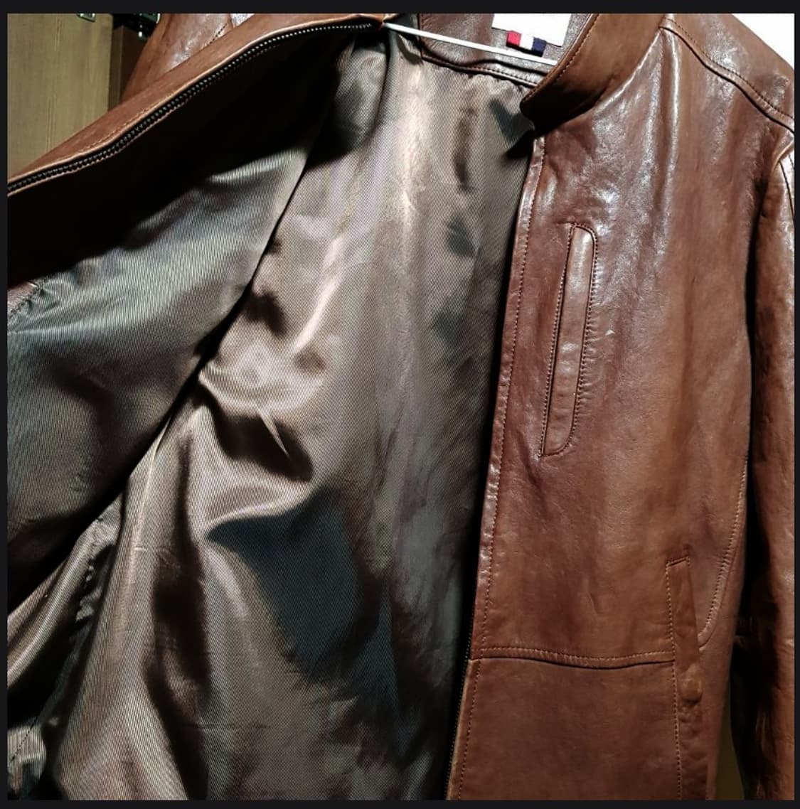 95 100 / 양가죽 슬림자켓/ 까르뜨블랑슈/2-따 상품이미지5